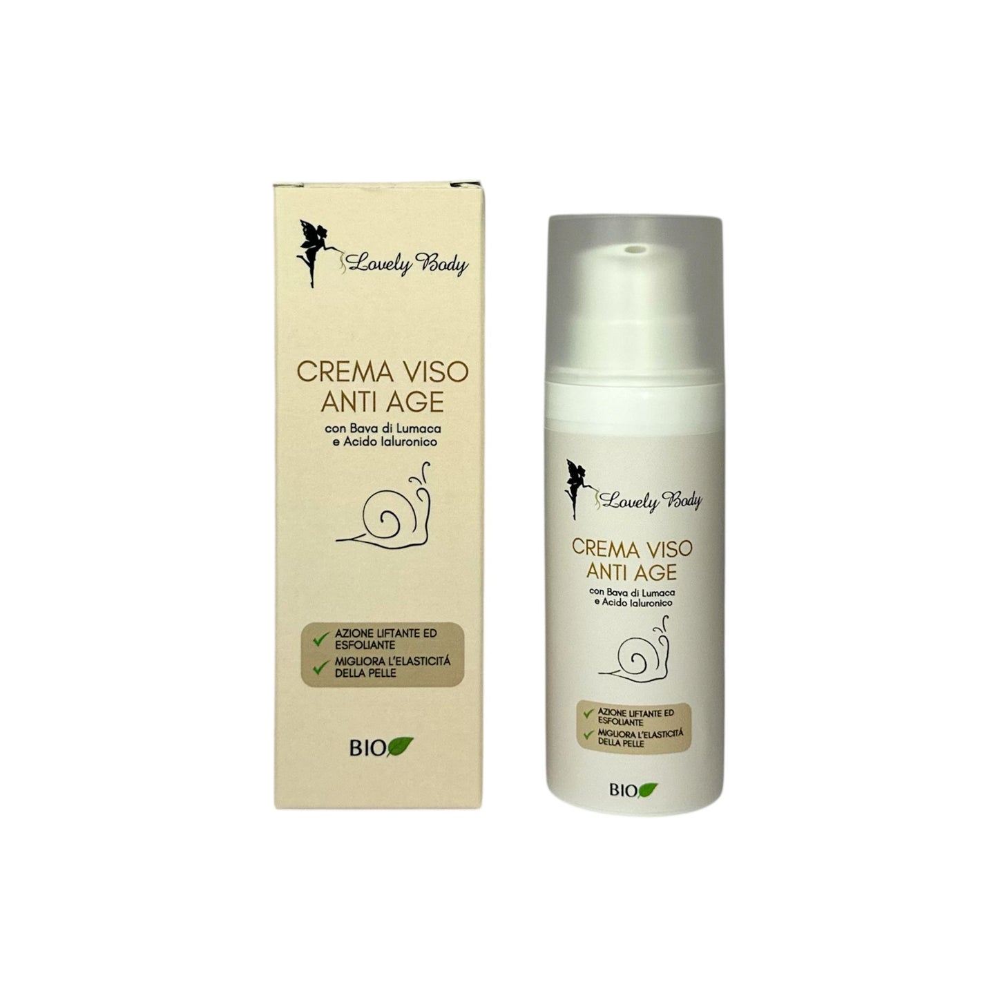 Crema viso anti-age