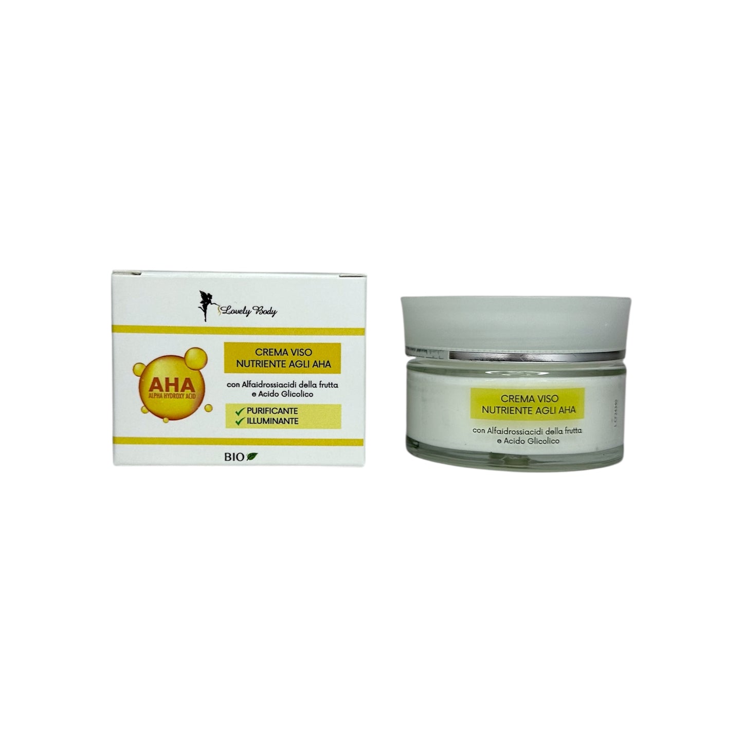 Crema nutriente agli AHA