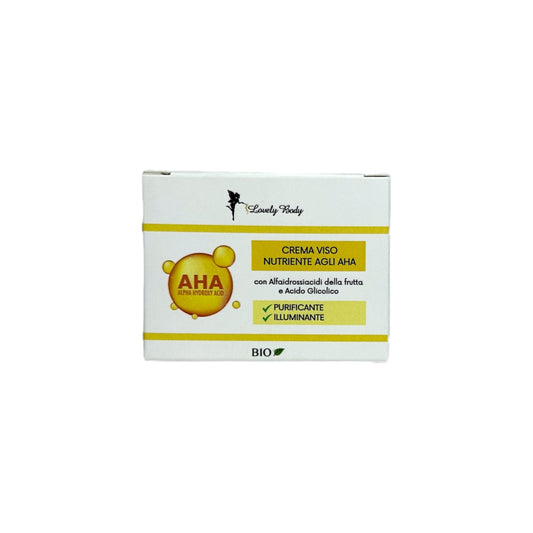 Crema nutriente agli AHA