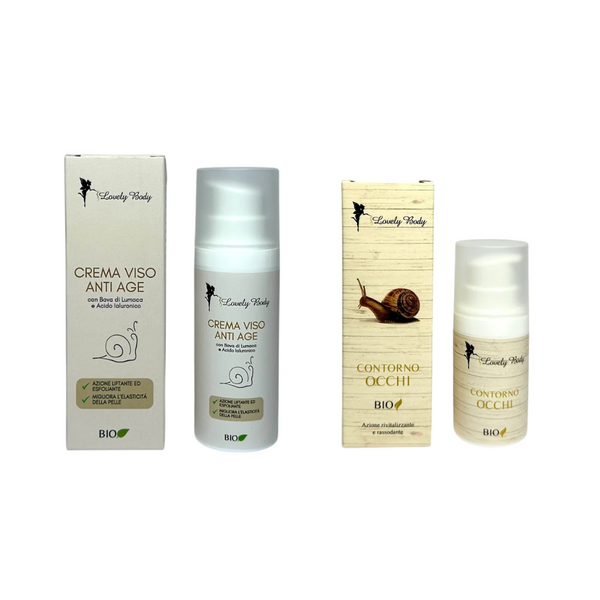 CREMA VISO ANTI AGE + CONTORNO OCCHI