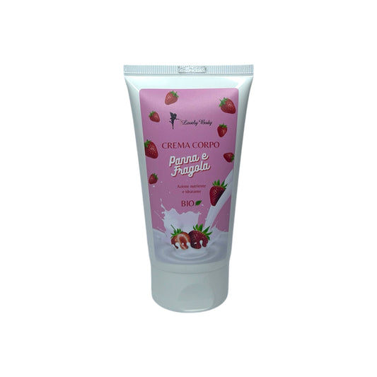 CREMA CORPO PANNA E FRAGOLA
