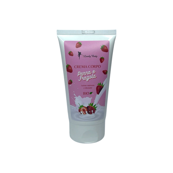 CREMA CORPO PANNA E FRAGOLA