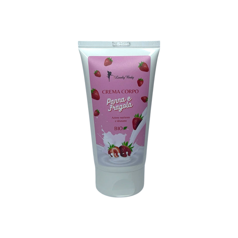 CREMA CORPO PANNA E FRAGOLA