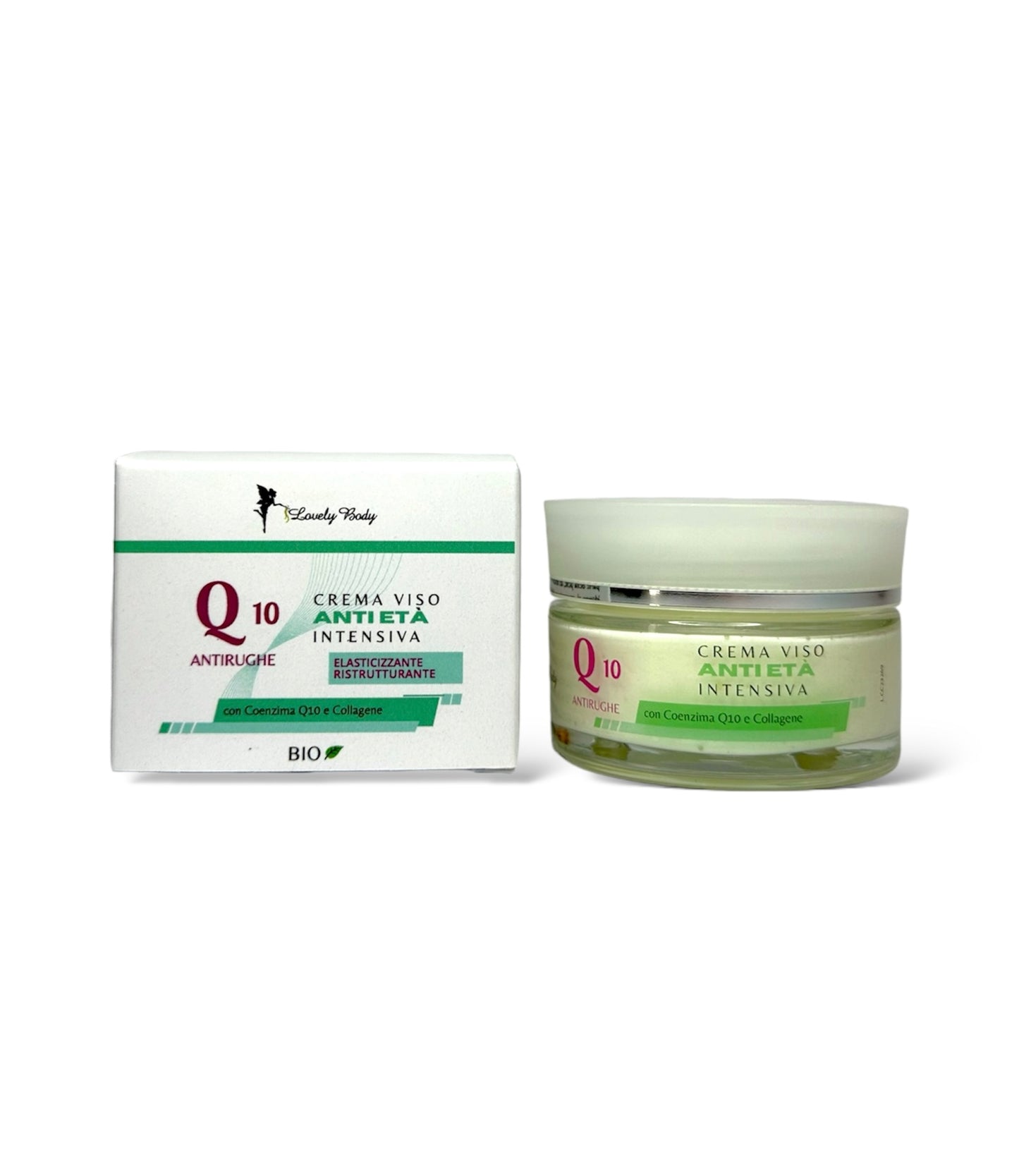 Crema viso anti-età Q10