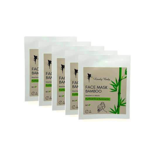 5 MASCHERE IN TESSUTO