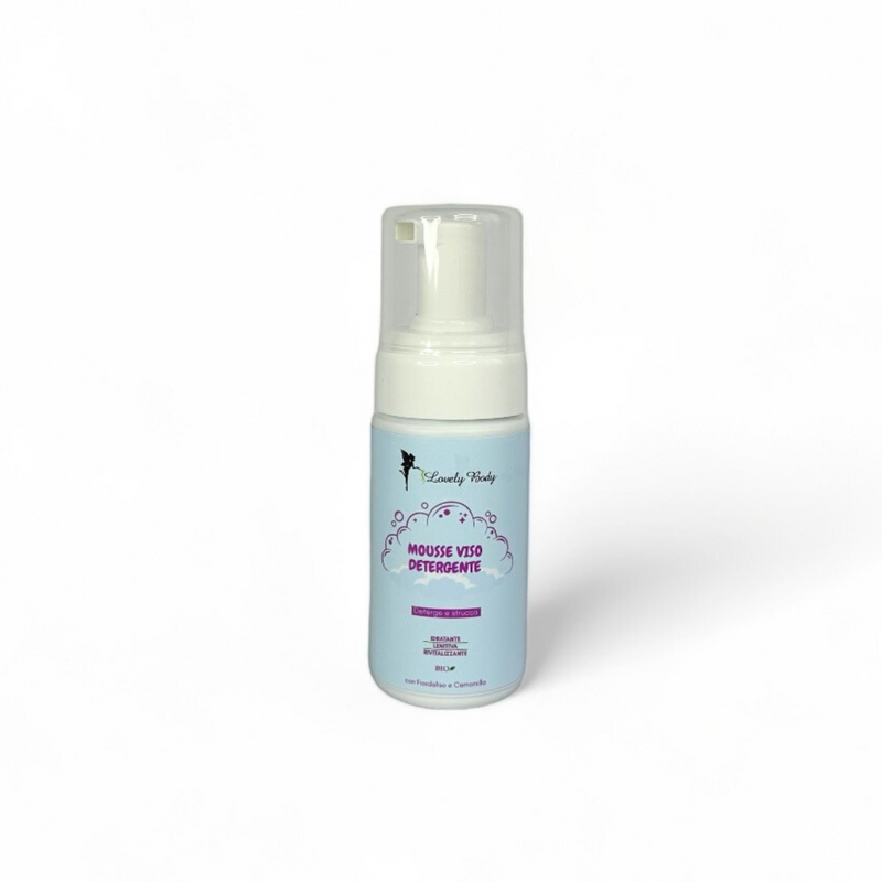 Mousse viso detergente