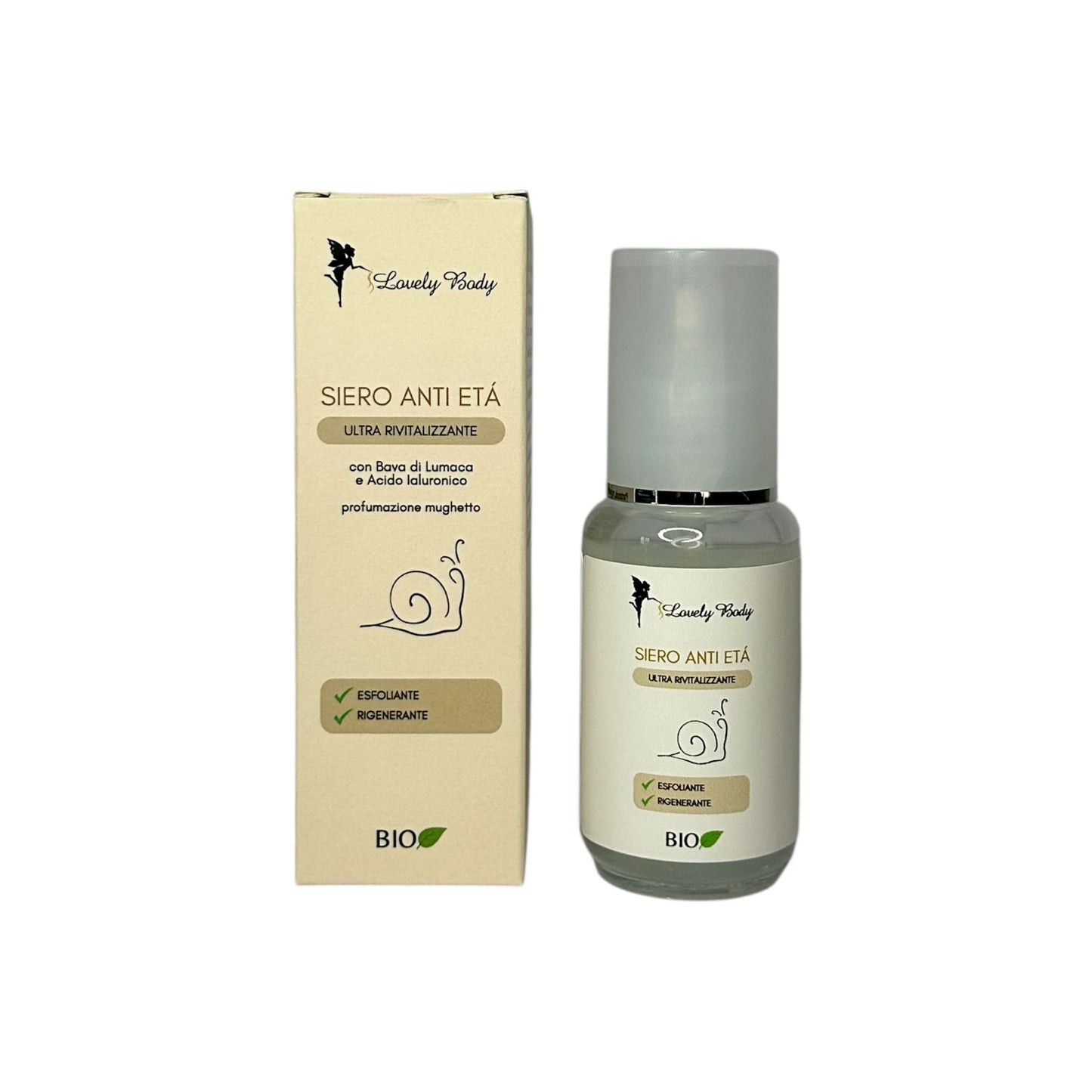 KIT COMPLETO BAVA DI LUMACA  E ACIDO IALURONICO